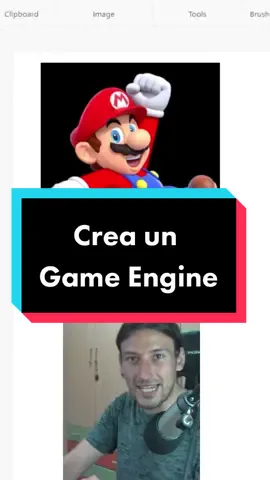 Como crear un motor de videojuegos y quedarte sin vida social #AprendeConTikTok #AprendeEnTikTok #python #javascript #unity #unrealengine #gameengine #profesentiktok #ingenieria  #videojuegos