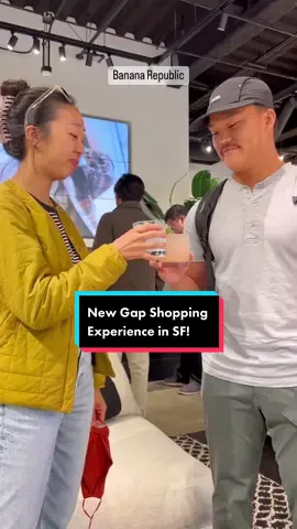 New Gap shopping experience in SF! 🛍🌁 #gaphq #gapheadquarters #pilotstore #newstoresf #mysecretsf