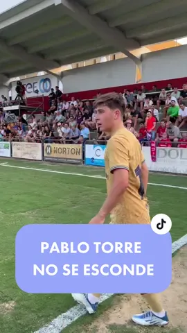 ☄️ El golpeo de Pablo Torre en su estreno. #deportesentiktok #tiktokfootballacademy #TikTokDeportes #AprendeConTikTok #barcelona #pablotorre