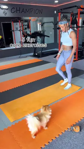 Lol my dog so clingy! Here’s some of today’s core work 🔥 #lifesabreeze #PrimeDayDreamDeals #coreworkout #fyp