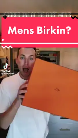 I dont see bags or any clothing as specifically “mens” or “womens”. Love Hermes cute ode to their HAC bag #stitch with @Matty Moak