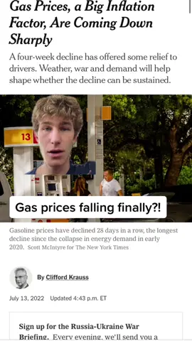 Who knows if this will last, how wpuld you aproach this issue? #gas #energyprices #oil #politics #biden #inflation #trump #maga
