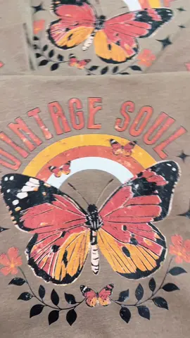 Gimme all the butterflies 🦋 #butterflyvibes #vintagesoul #smallbusinesscheck #graphictees #fypage #PrimeDayDreamDeals
