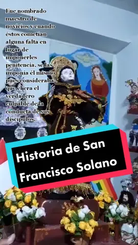Historia de San Francisco Solano #sanfranciscosolano #iglesiasanfranciscosolano #santosyvirgenescusqueños #cusco_peru🇵🇪❤️🇵🇪