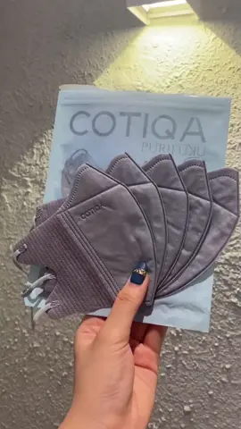 Salah satu warna best seller Masker Duckbill Cotiqa Copper Oxide😍 #maskercotiqa #gray #fyp