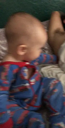 Not sure what to think of dads snoring 😂 #fyp #snoring #boymom #funny #laugh