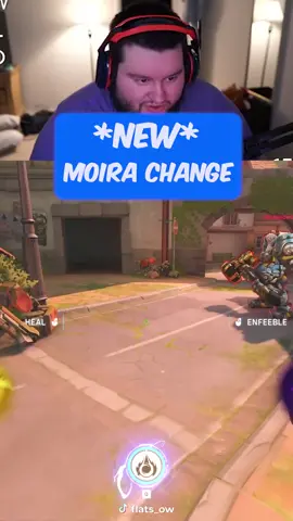 The new Moira change is just hilarious #overwatch2 #overwatch #foryoupage #foryou #flats #overwatch2news #overwatch2beta #moira