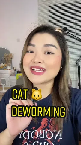 cat deworming #fyp #deworming #arahvirtucio #veterinarian #eduwow #edutokph #cat #LearnOnTikTok