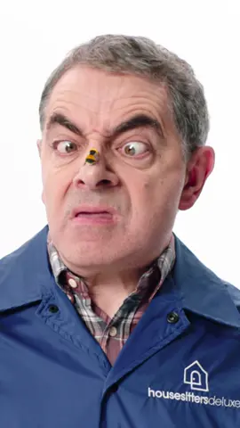 Enjoying the hot weather? We're buzzing! 🐝☀ #manvsbee  #netflix  #rowanatkinson  #britishcomedy #weather #fyp