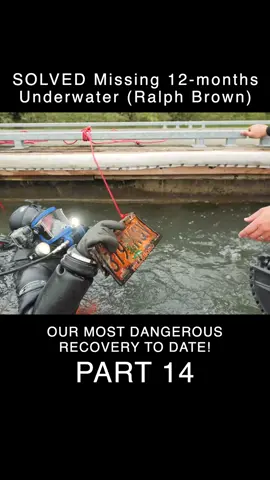 SOLVED: Missing 12-months Underwater (Ralph Brown) Recovery | Watch Full Episode on Youtube (Link in Bio) #underwater #missing #scubadiving #fyp