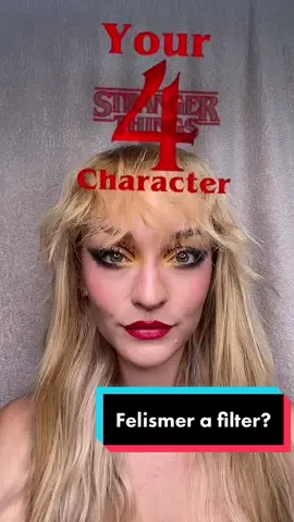 Nem is jo ez a filter..😂 ti próbáltátok? #strangerthings4 #strangerthingsfilter #strangerthingsfan #strangerthingsmakeup #smink #vicces #viccesbe #poénvideó #havefun #filterpróba #magyartiktokosok #játék