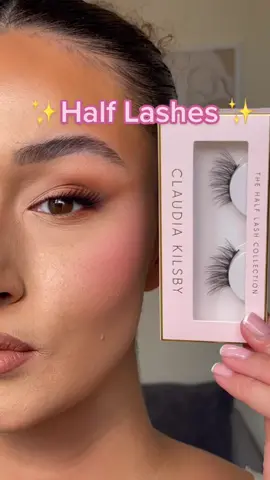 @claudiakilsby New The Half Lash Collection 💓😍 completely in love! Do we like half lashes??? #halflashes #lashapplication #lashes #lashestutorial