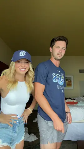 Woohoo go raysssss💙🤍#OOTD  #tampabayrays #rays #raysgame #tampa #foryoupage