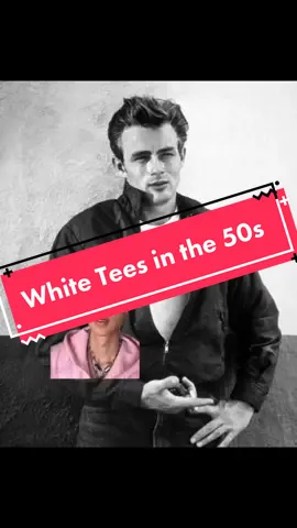Popularized by James Dean and Marlon Brando #fashionhistory #fashiontok #OOTD #badboy #1950s #jamesdean #marlonbrando #fashiontiktok