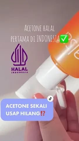 Siapa nih yang kesusahan buat hapus kutek karena acetonenya kurang nampol?? Sini mincil kasih tau  ACETONE HALAL PERTAMA DI INDONESIA, dann sekali usap kutek langsung hilang😋✅ #FilmTeyvatIslands #acetone #kutek #fyp #fypシ #acetonehalal #kutek #resepglowup #rahasiaglowing #beautyiseasy #salsacosmetic #LifeHack #pembersihkutek #aseton