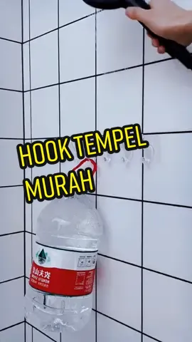 Hook tempel dinding 6pcs #hooktempel #hooktempelserbaguna #hooktempelserbaguna