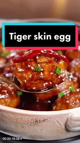 Tiger skin egg 🥚 #fyp #food #homemade #egg #cooking #Foodie #foryoupage