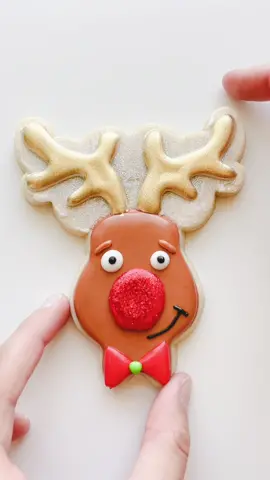 🦌🎄#christmasinjuly #cookievideos #cookiedecorating #satisfying #fyp #FilmTeyvatIslands