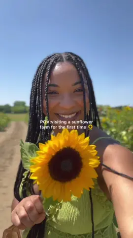 In my earth sign element ♉️  Went to Debucks Sunflower Farm in Michigan 🌻 #thingstodoinmichigan #thingstodoindetroit #detroitsummer