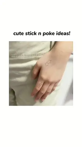 𝗰𝘂𝘁𝗲 𝘀𝘁𝗶𝗰𝗸 𝗻 𝗽𝗼𝗸𝗲 𝗶𝗱𝗲𝗮𝘀 ★ ✉ tags: #starbot #fy #fypシ #tattoo #sticknpoke #cute #aesthetic