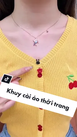 Khuy cài áo thời trang - #hottrend #thongminh #xuhuong #giadungthongminh #thinhhanh#tiktokshop #foryou #gocsangtao #review #khuycaiao