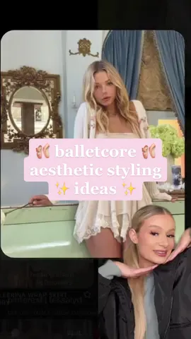 Replying to @taylortok6  this aesthetic is so cute 🩰#balletcore #balletcoreaesthetic#balletcoreoutfit #reviewingoutfits#outfitreview #ballet #balletdancer #ballettok #fashion #fashiontiktok2022 #outfitreview2022 #stylingtips #OOT#OOTDtfitinspiration #outfitinspo#outfitideas #aestheticinspo #styleinspo