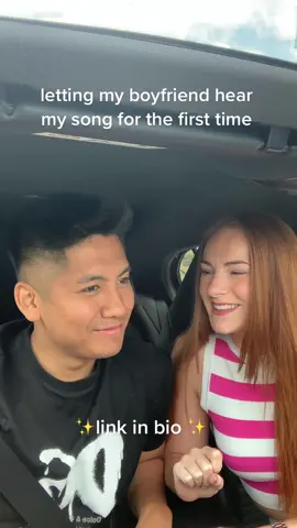 its also our anniversary today, link in bio to music video 😍♥️  #musicvideo #newmusic #fyp #boyfriendsreaction