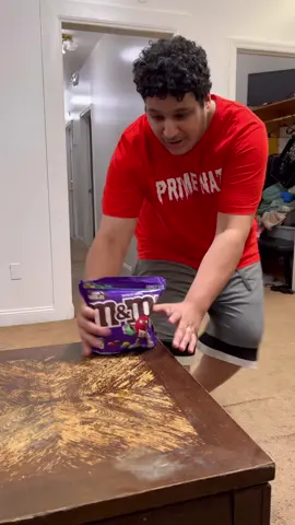 Spilled M&M’S Prank On Big Brother 🤣 ( @Itsnastynaz ) #foryou #foryoupage