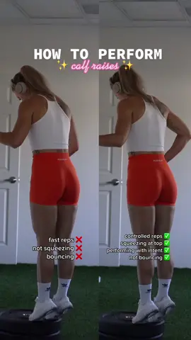 Calves are like any other muscle, gotta work them properly! You cant just bounce your way through the reps expecting to grow your calves 🤷‍♀️ #calves #FitTok #properform #Fitness #formcheck #legday #lifttok #howtoworkout #legdayworkout #fitnessadvice #workoutadvice