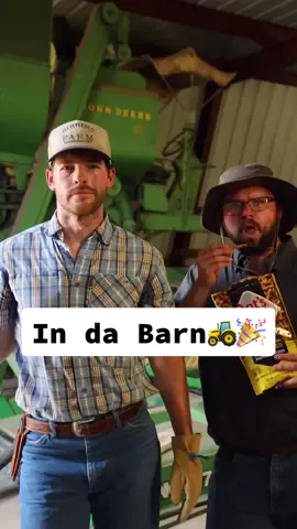 Yes, thats a John Deere 55 behind us🚜 #johndeere #dance #barn #farmlife