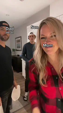 He waited 23yrs to do that  #TortillaTrend #tortillachallenge #coparenting #parentsofteens #MomsofTikTok #belairdirectdrivechallenge