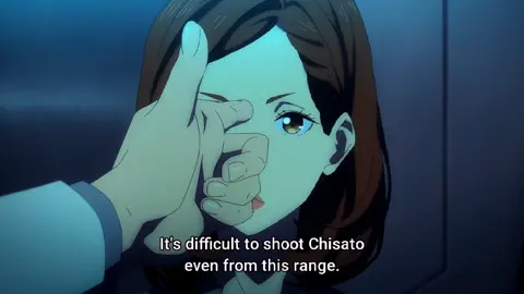 Chisato is kinda op 😳🔥 #lycorisrecoil #chisatonishikigi #chisato #fyp #anime #fypシ