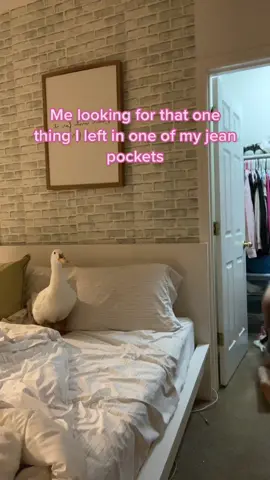 Then I find it a year after I wear those jeans again 🤧 #relatable #fyp #duck
