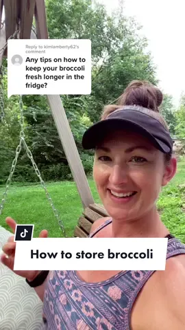 Replying to @kimlamberty62  here’s my method to storing broccoli in the fridge to keep it as fresh as possible after picking. #growingbroccoli #broccoli #freshproduce #broccoli🥦 #gardentok #fyp