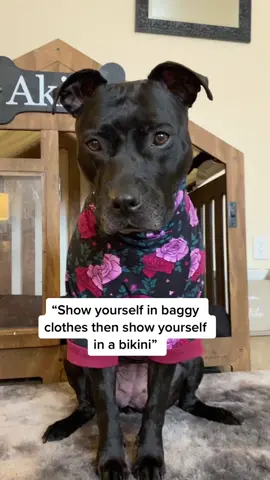 She officially has more bikinis than me 💀