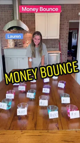 $500 money bounce!! #FamilyFun #familygamenight #moneygames #family #challenge