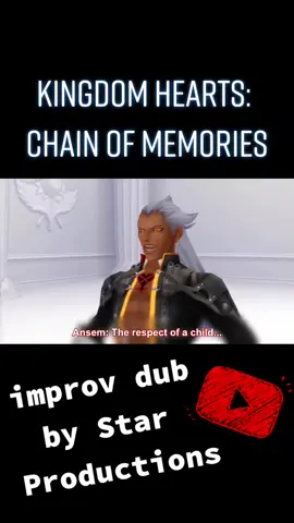 Jojo?? #kingdomhearts #kh #keyblade  #chainofmemories #voiceacting #mickeymouse voiceactingisfun #anime #mickey #animeedit  #animetiktok  #riku  #diz #ansem #ansemseekerofdarkness