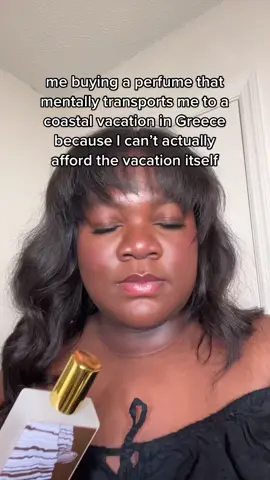 I’m so close to being able to afford that vacation though 🤩 The perfume I’m holding is Corfu by Memo and it gives the breeziest vacation vibes omg #perfume #perfumetiktok #fragrancetok