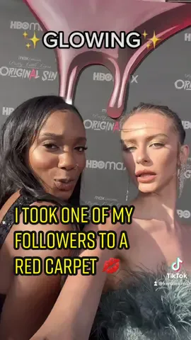 I TOOK ONE OF MY FOLLOWERS TO A RED CARPET 😍 @des🧘🏽‍♀️ 💄 @Yaniv Katzav @adrianalizmakeup #plloriginalsin #pllredcarpet #redcarpetfashion #modeltok #redcarpetlook #storytime @prettylittleliars
