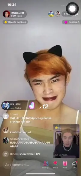 Tw:breakup😭😭😭 #ramburat#olilondon🤢