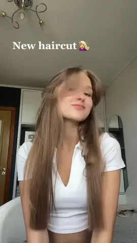New haircut 💇🏼‍♀️ нарешті зробила цю чолочку ✨ #haircut #чолка #hairstyles