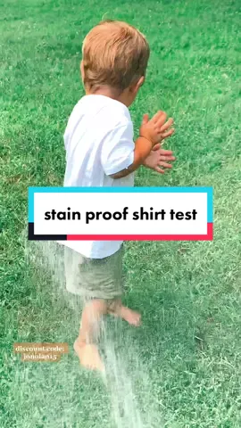 Toddler MUST have hack—stain proof, waterproof shirts from @patpatclothing honestly it's so amazing ,and don't forget to use jonolan15 for 💰off!!   🔗 inbio inbio! #patpatgoneat #waterproof #techwear #stainresistant