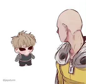 Sensai look!! #saitama #genos
