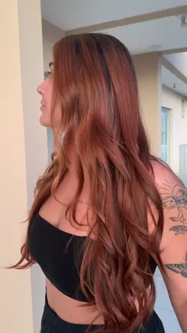 Daqui que pediram um tipo de ruivo esfumado? 💖 #cabeloruivo #ruivo #ruivosemdescolorir #ruivoacobreado #ruiva