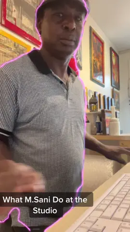 What M.Sani do at the studio if you lucky during your visit you can catch him performing his many diversify dance move #msani #dance #dancemive #dancingartist #artist #dancingwithart