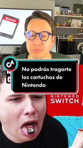 Los cartuchos de Nintendo saben a 💩 #nintendo #nintendoswitch #cartuchos #sabor #niños #seguridad #fyp #curiosidades #AprendeEnTikTok #elfururoeshoy