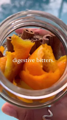 on the topic of digestion: i always have bitters on hand to jumpstart my digestive system. ready in 2 months 🧚🏽‍♀️ #herbalism #mossmedicine