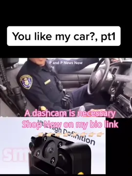 You like my car?, pt1 #cops #cop #police #policeofficer #copsoftiktok #swolematepro #smplifestyle #dashcamvideos #dashcam #bodycam