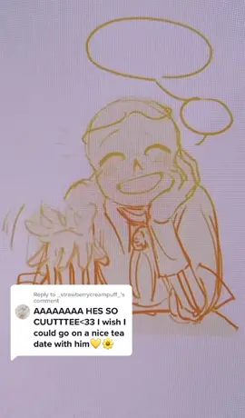 Replying to @_strawberrycreampuff_  Dream had a nice time 🪄✨#dreamsans #dreamsanscute