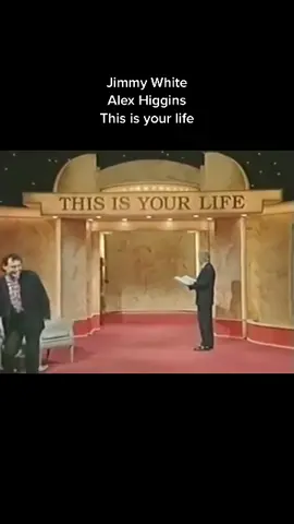 This is your life #jimmywhite #alexhiggins #thisisyourlife #classictv #tvgold #snooker #uktv #fyp #😂
